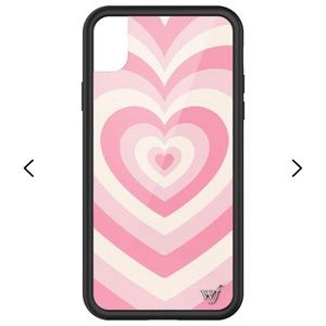 wildflower iphone xr rose latte case